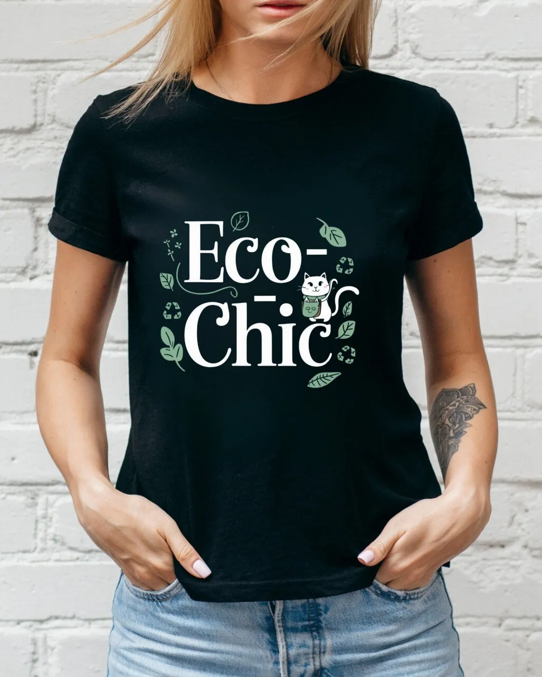Eco Chic Nature Cotton T-Shirt