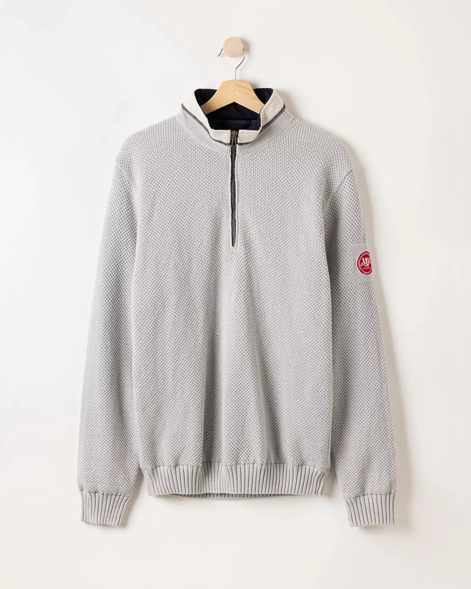 Holebrook Men's Classic WP Windproof Sweater Marble Grey