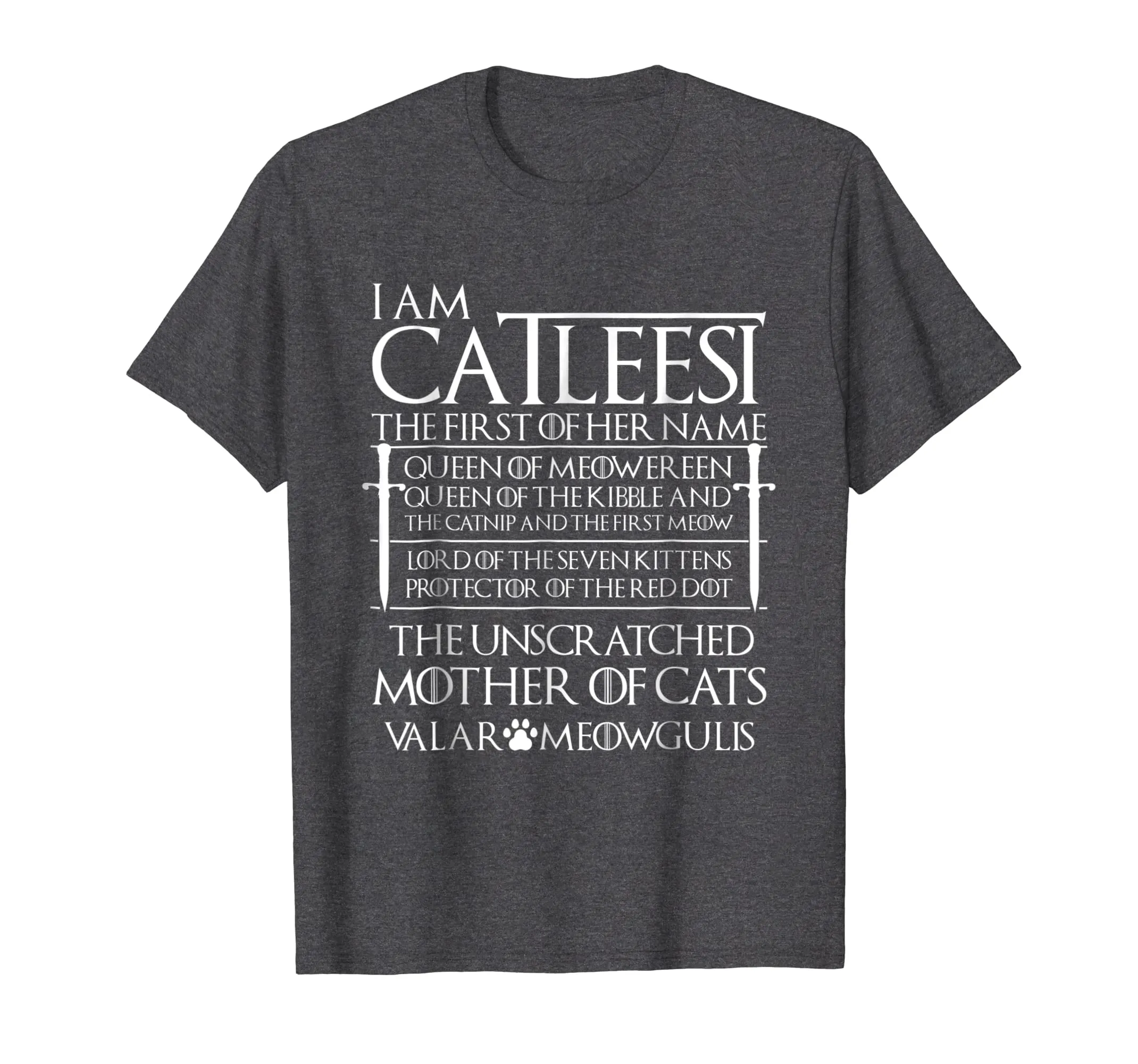 I am catleesi T-shirt Mother Of Cats Shirt Funny Cats Lovers