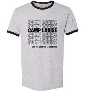 Louise Takeout Ringer Black T-Shirt