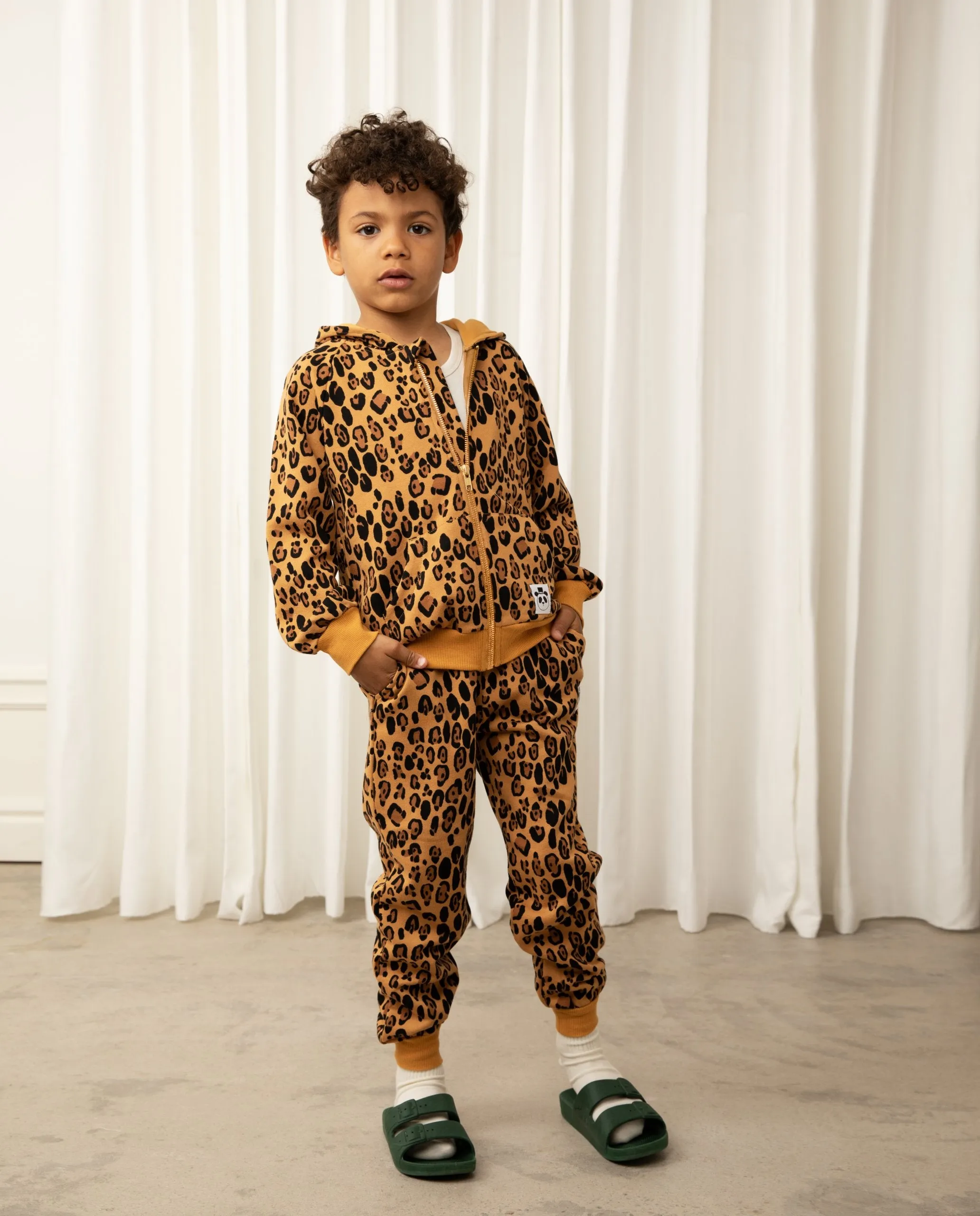 Mini Rodini Basic Leopard Sweatpants