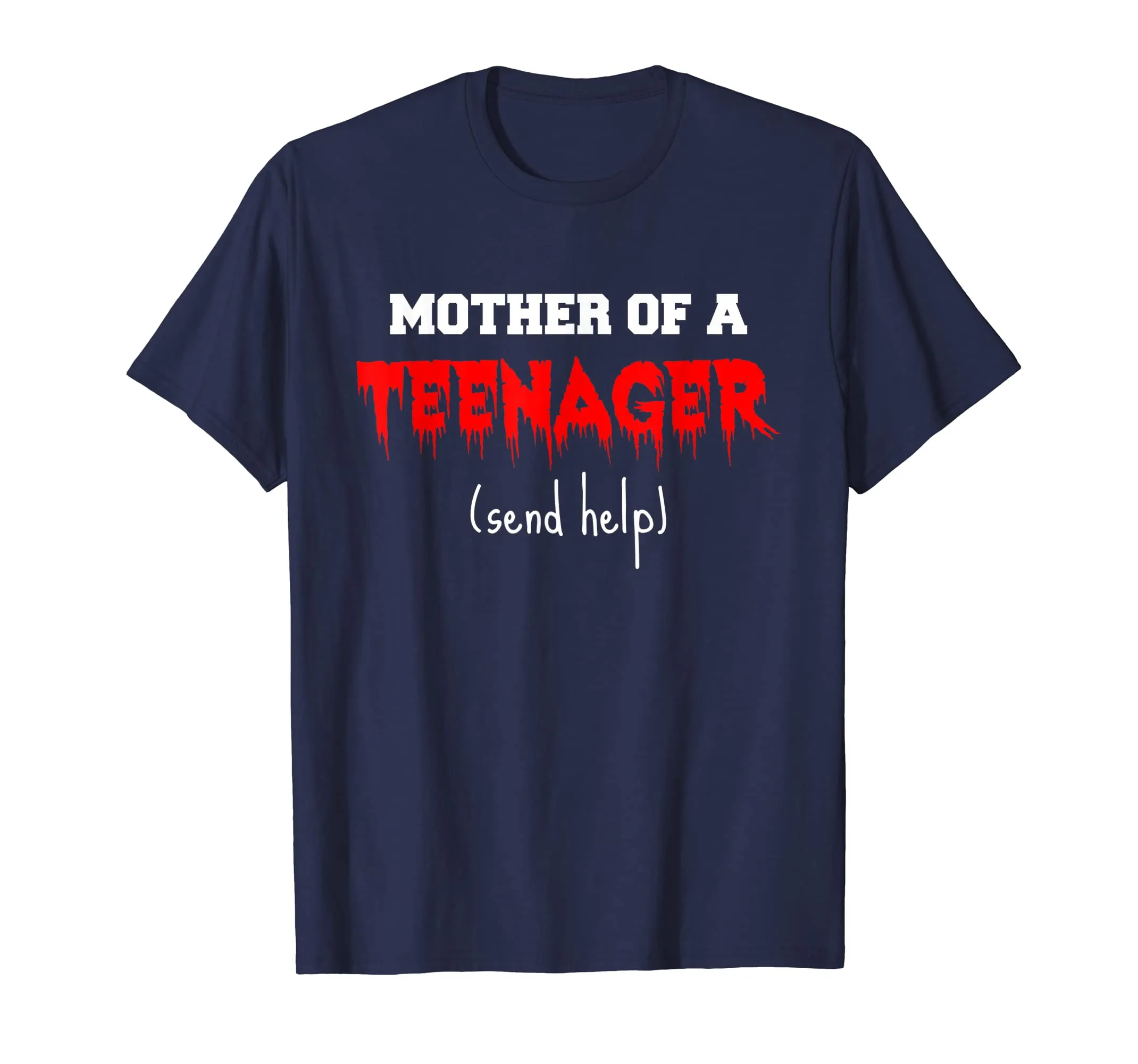 Mother of a Teenager Send Help shirt, 13th Birthday Shirt