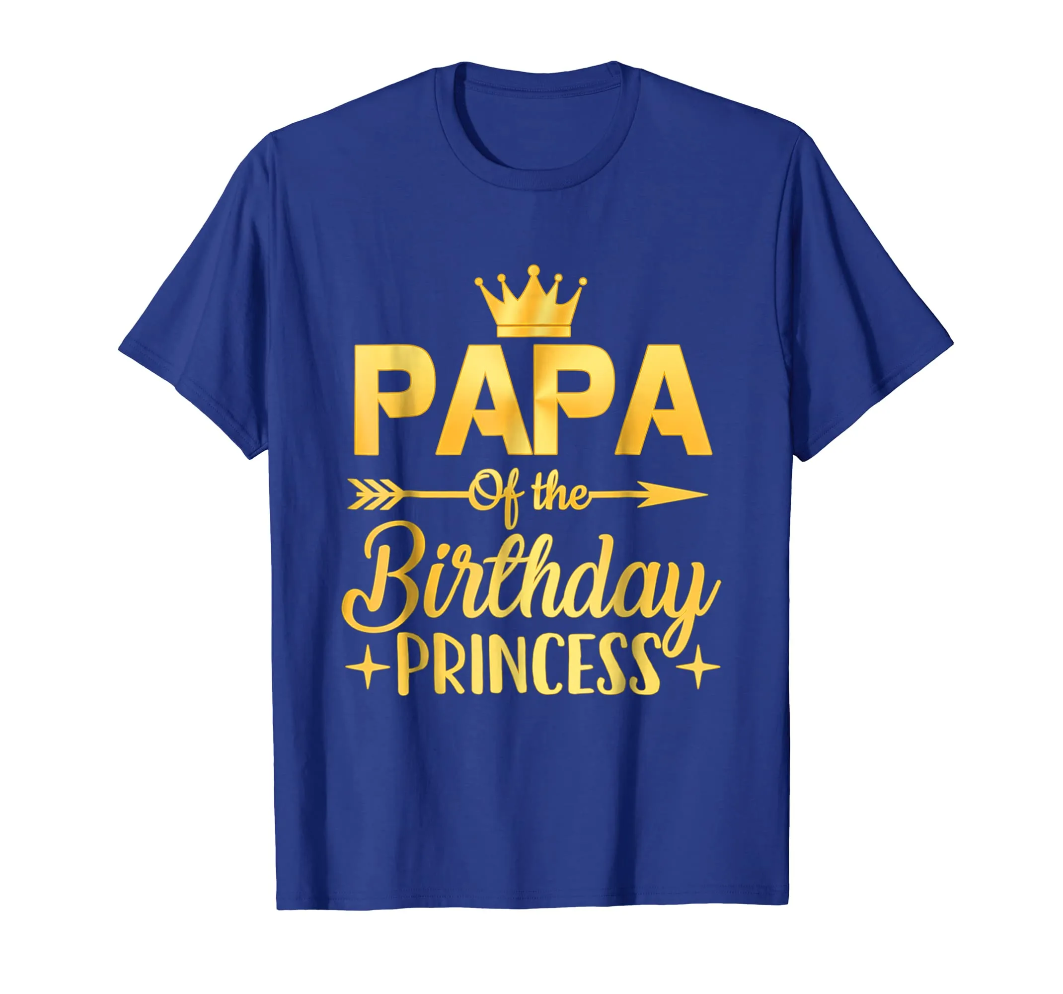 Papa Of The Birthday Princess T-Shirt Father Mother Gifts