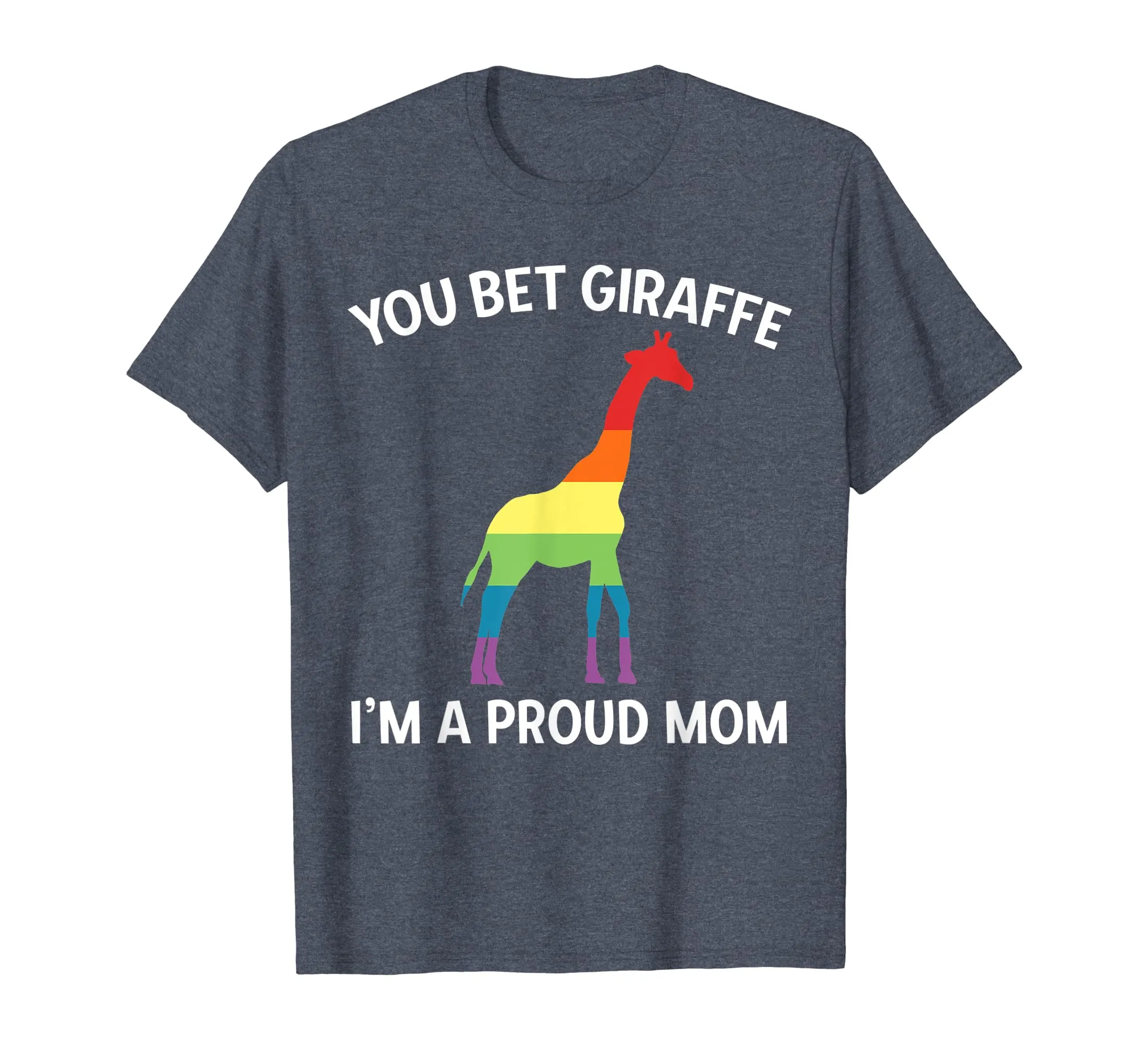 Proud LGBT Mom T-Shirt Gay Pride Mother Tee