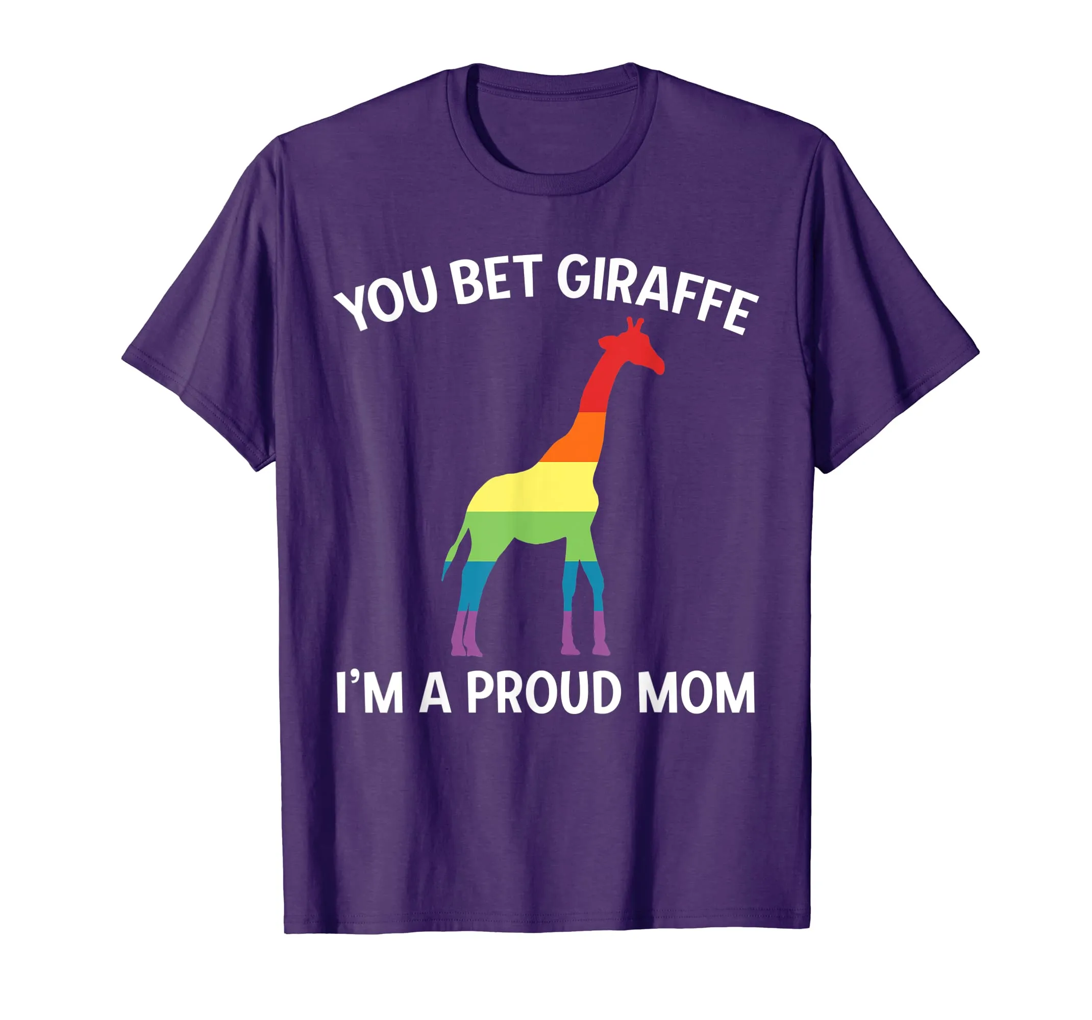 Proud LGBT Mom T-Shirt Gay Pride Mother Tee