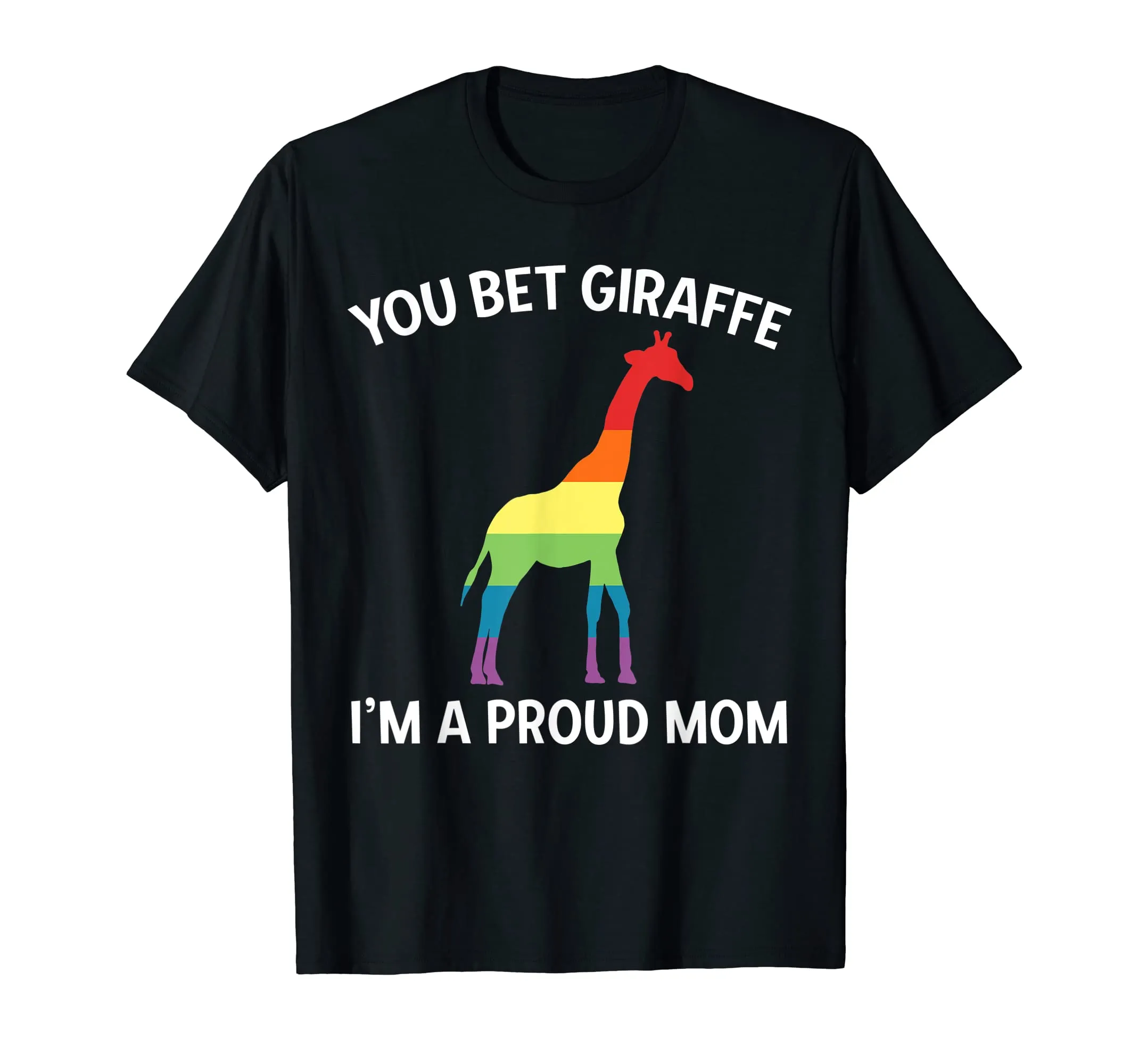 Proud LGBT Mom T-Shirt Gay Pride Mother Tee