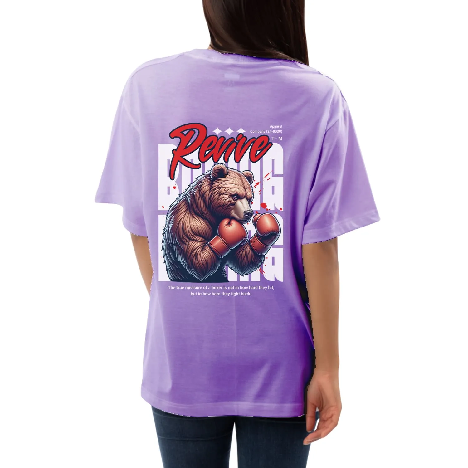 Revive Womens Oversized T-shirt