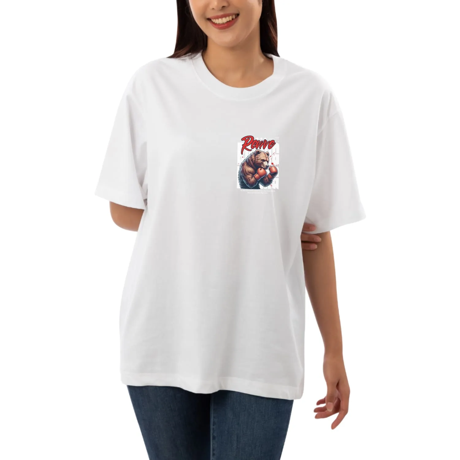Revive Womens Oversized T-shirt