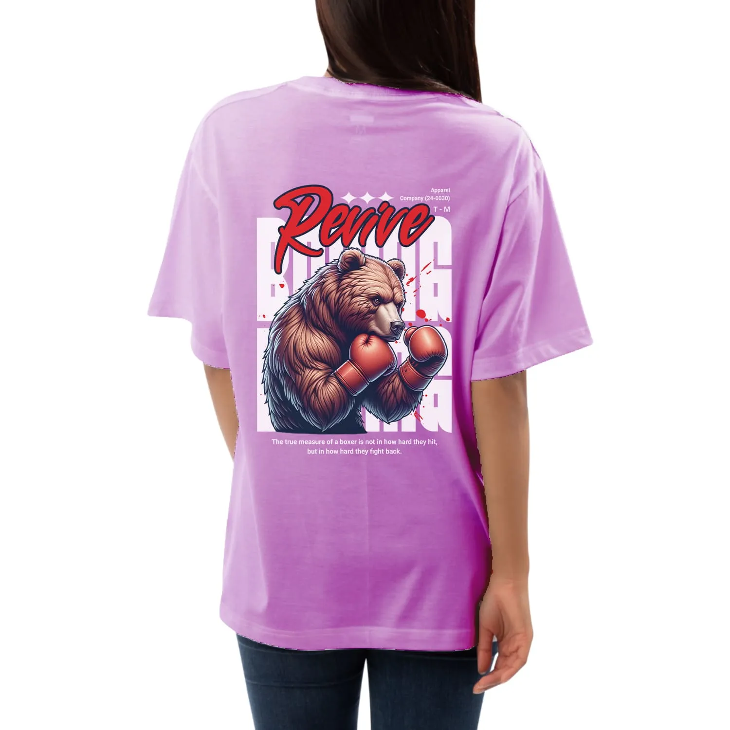 Revive Womens Oversized T-shirt