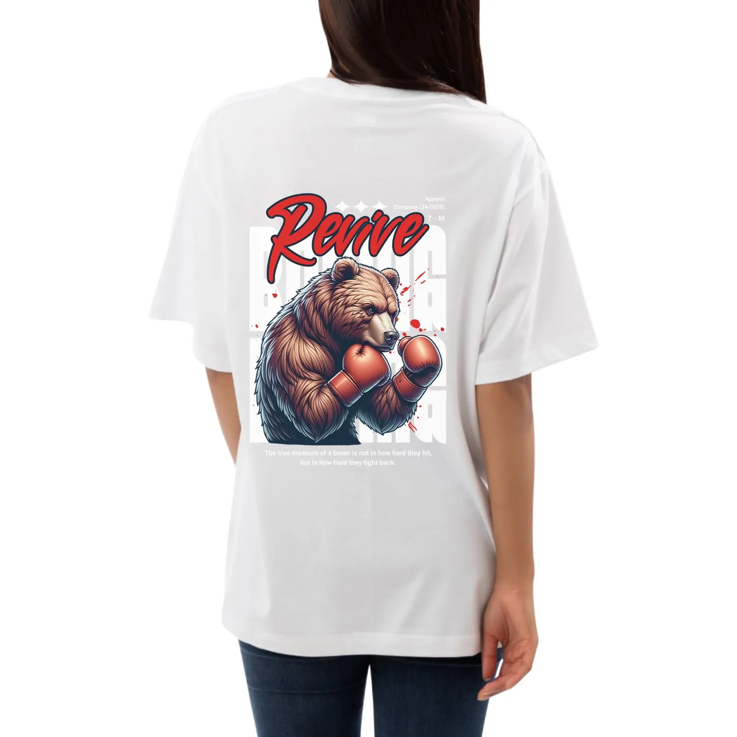 Revive Womens Oversized T-shirt