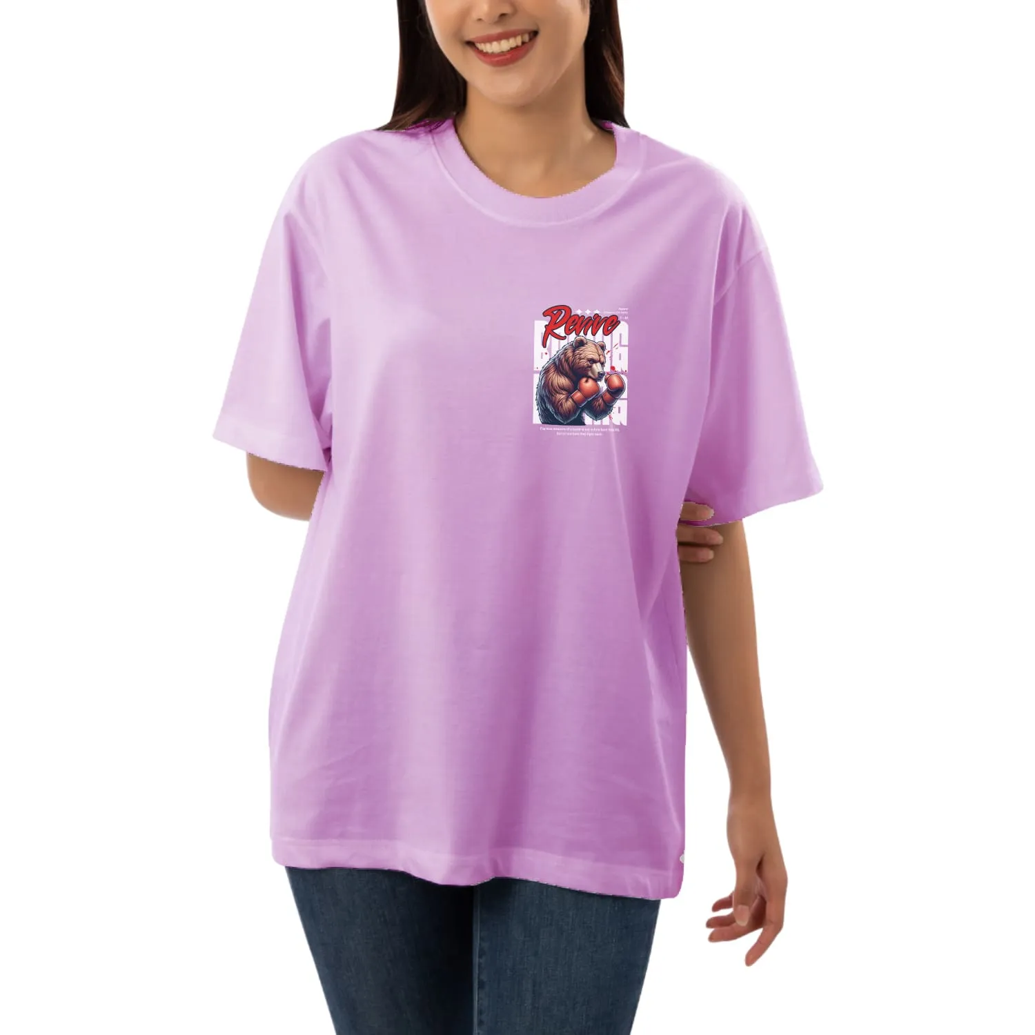 Revive Womens Oversized T-shirt