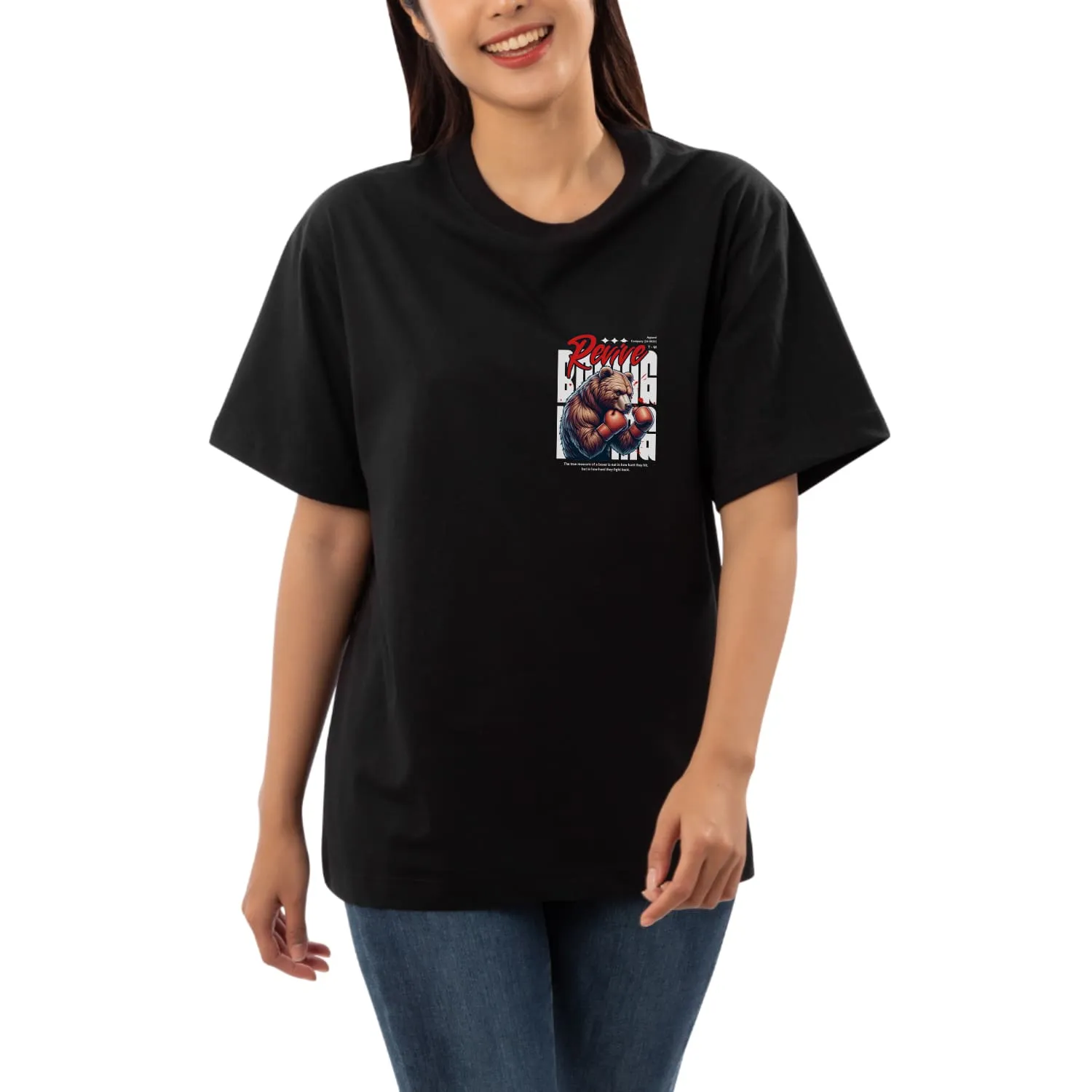 Revive Womens Oversized T-shirt
