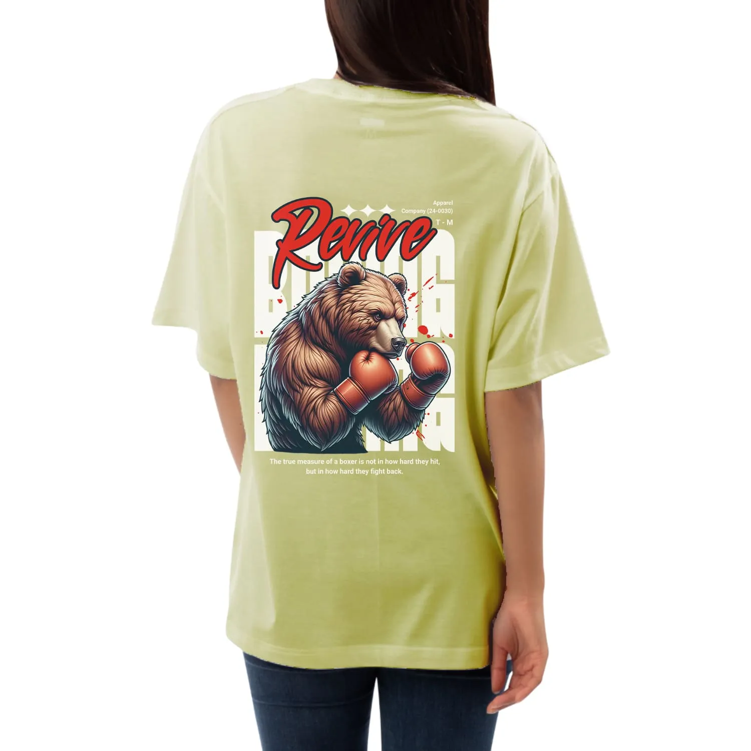 Revive Womens Oversized T-shirt
