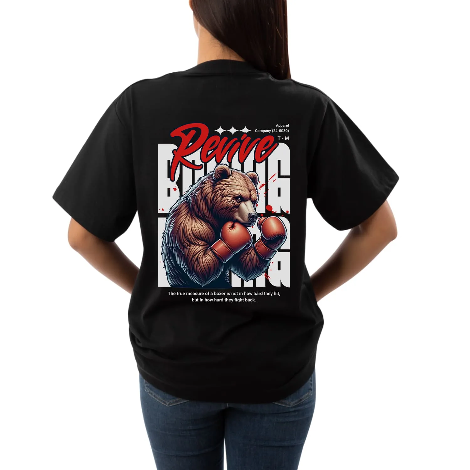 Revive Womens Oversized T-shirt
