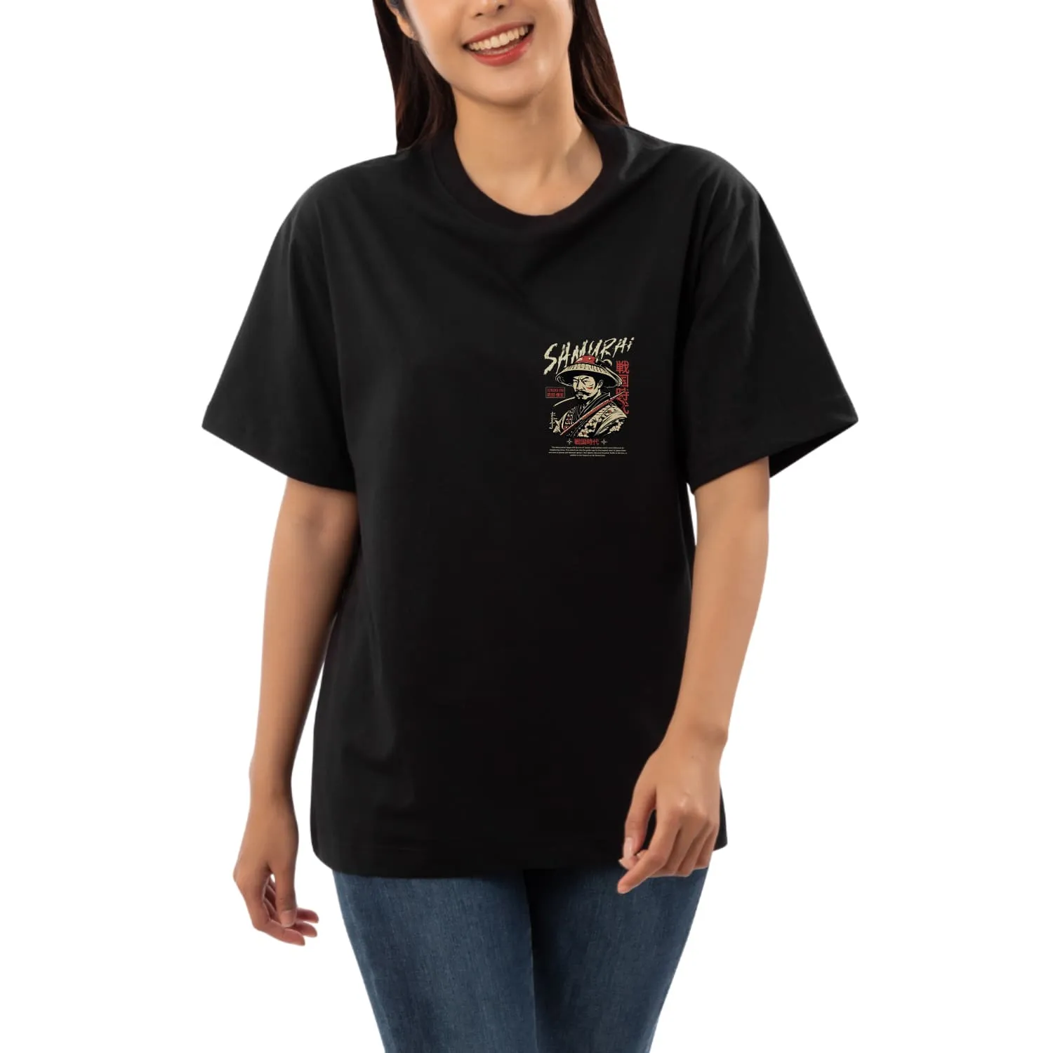 Samurai Womens Oversized T-shirt