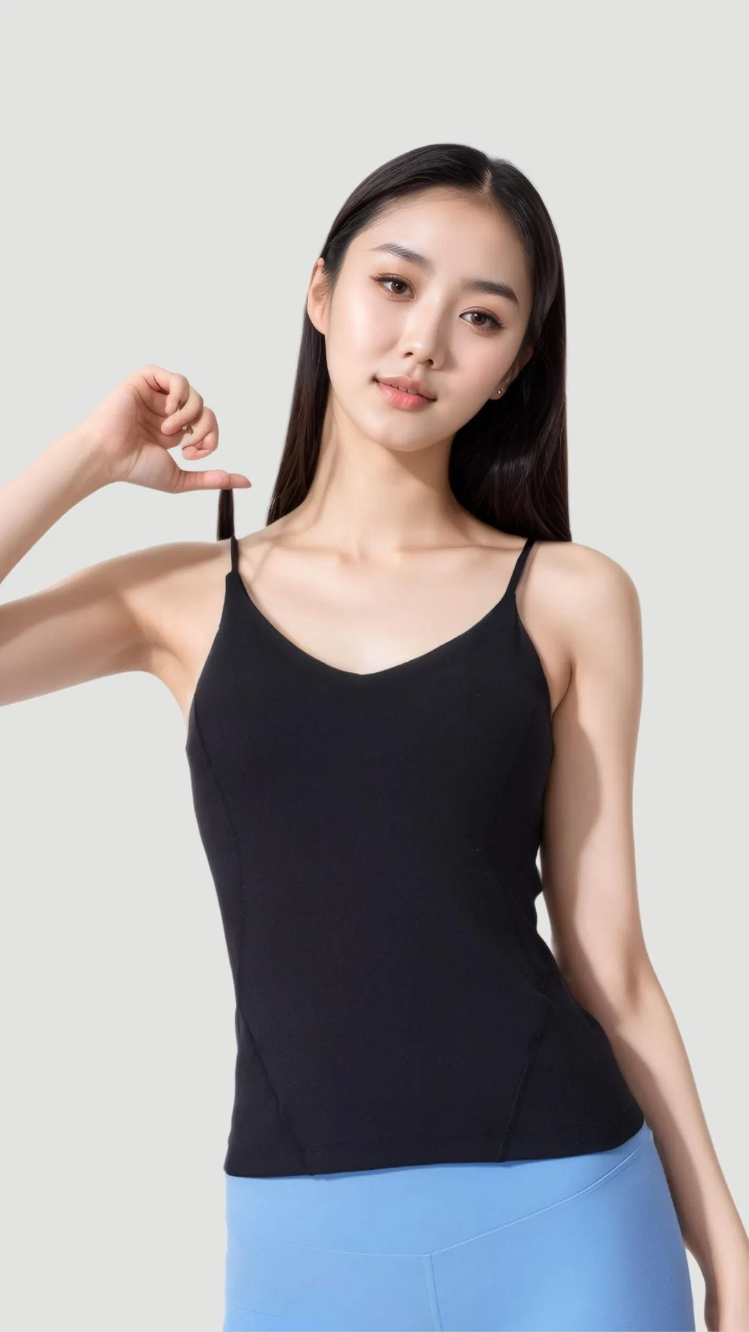 Serenity Strappy Active Tank With Padding
