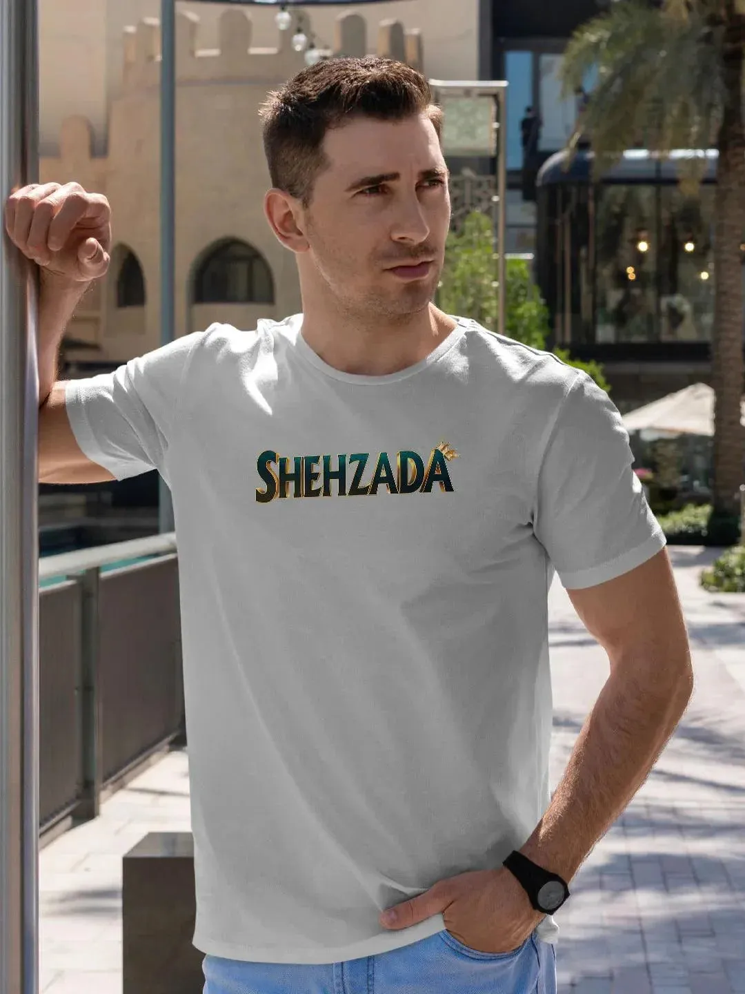 Shehzada Mens T-shirt ( Choose From Drop Down) (No Cod Allowed On This Product)- Prepaid Orders Only