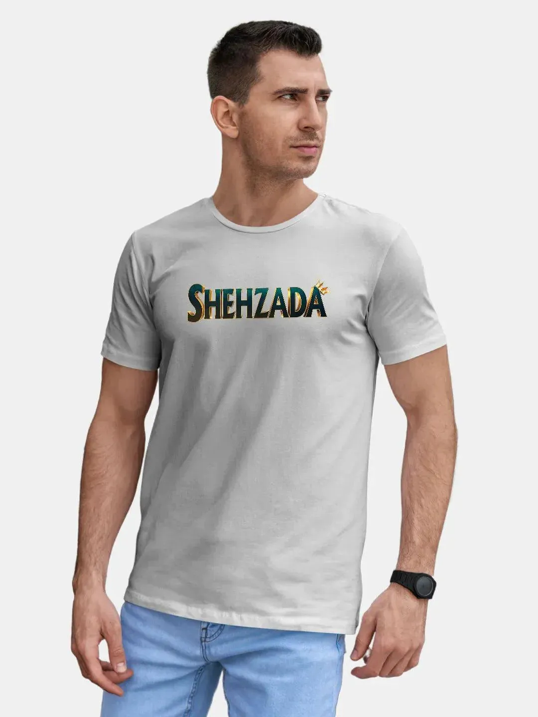 Shehzada Mens T-shirt ( Choose From Drop Down) (No Cod Allowed On This Product)- Prepaid Orders Only