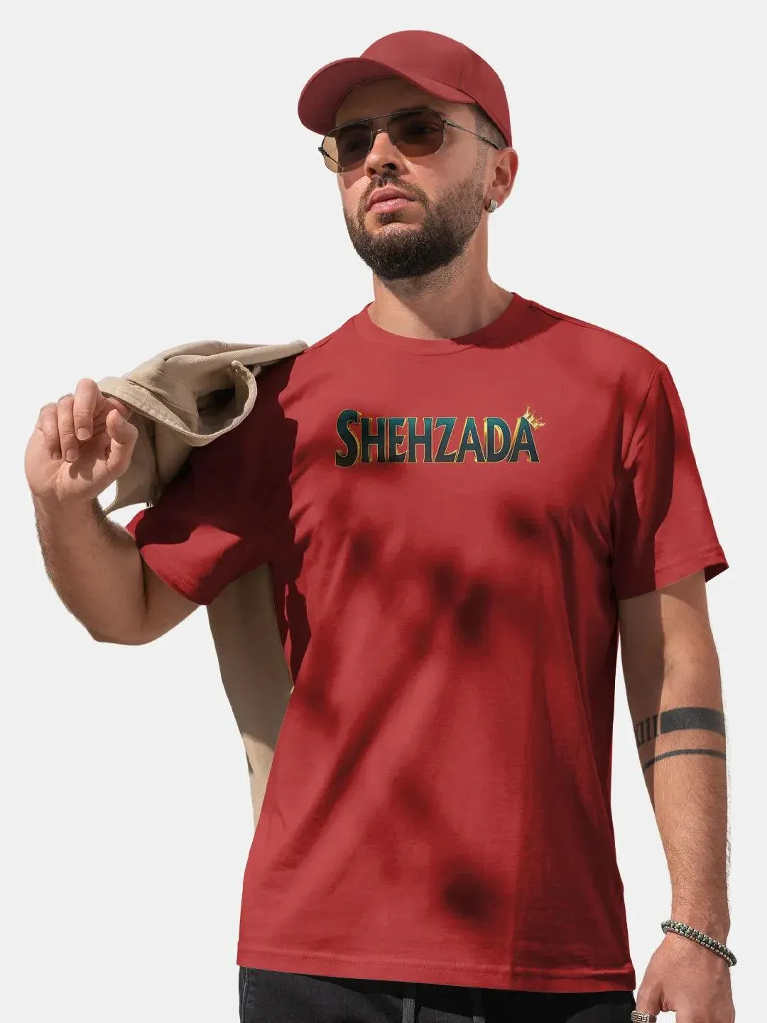 Shehzada Mens T-shirt ( Choose From Drop Down) (No Cod Allowed On This Product)- Prepaid Orders Only