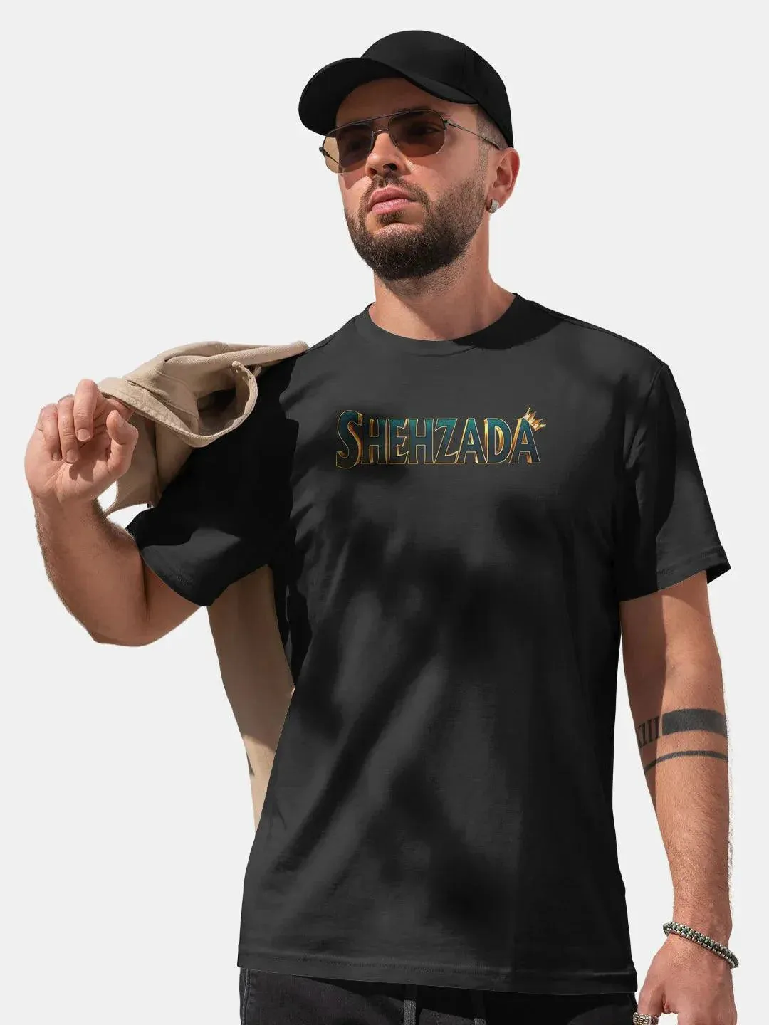 Shehzada Mens T-shirt ( Choose From Drop Down) (No Cod Allowed On This Product)- Prepaid Orders Only