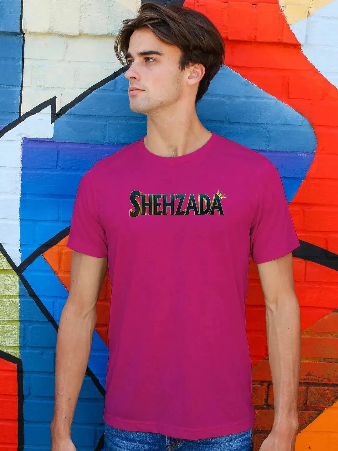 Shehzada Mens T-shirt ( Choose From Drop Down) (No Cod Allowed On This Product)- Prepaid Orders Only