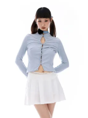 Simple Line Slim Tops
