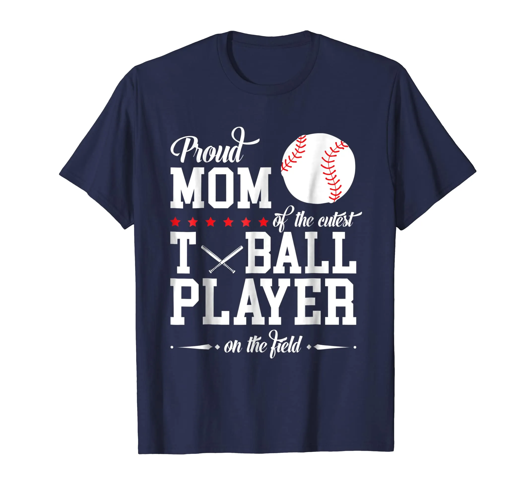 T-Ball Mom Shirts Mother Shirts Proud Mom Of T-Ball Player