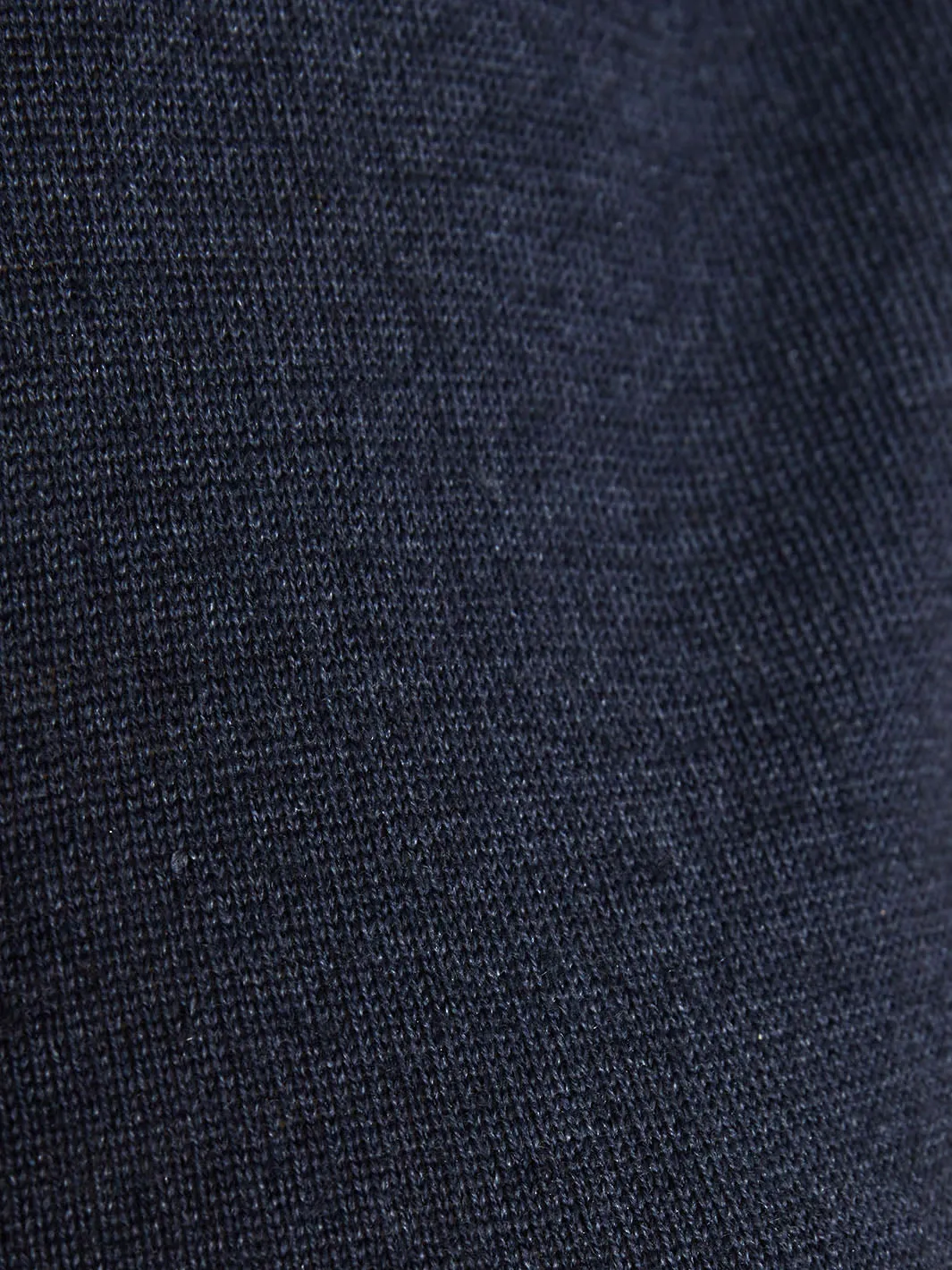 Y2K Prada sweater in blue wool with Swarovski detail